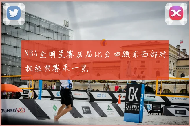 NBA全明星赛历届比分回顾东西部对抗经典赛果一览