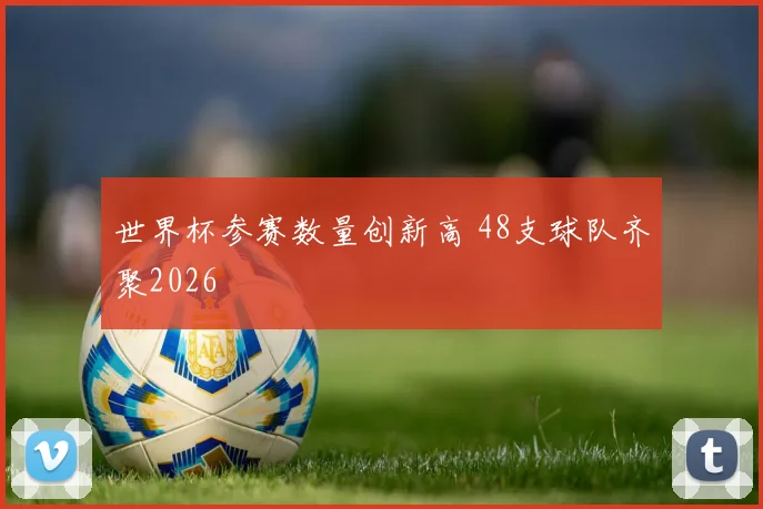 世界杯参赛数量创新高 48支球队齐聚2026