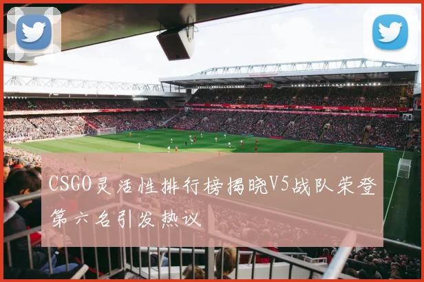 CSGO灵活性排行榜揭晓V5战队荣登第六名引发热议